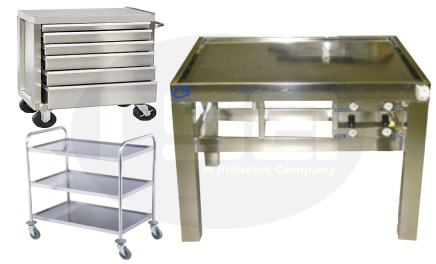 Stainless Carts and Tables